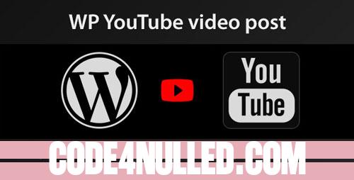 YouTube WordPress plugin v1.4.6 - video import
