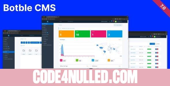 Botble v7.2.3 - Laravel CMS, CRUD generator, Modular & Theme system, Role permissions, Multilingual blog - nulled