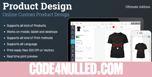 Ultimate Addons for Custom Product Designer (WooCommerce, Opencart, Prestashop) v1.12.0