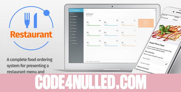 Appseed Restaurant - Full Application with self hosted backend