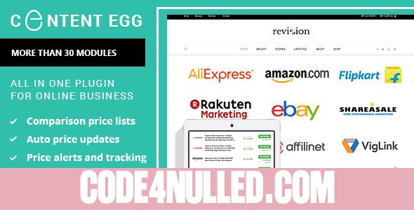 Content Egg v4.9.5 - all in one plugin for Affiliate, Price Comparison