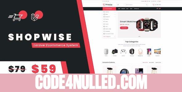 Shopwise v1.0.4 - Laravel Ecommerce System
