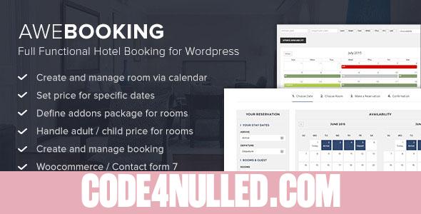 AweBooking v2.1 - Online Hotel Booking for WordPress