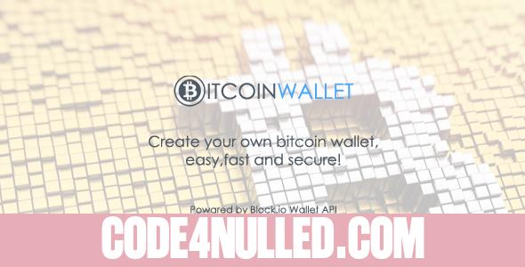 BitcoinWallet PHP Script v1.0