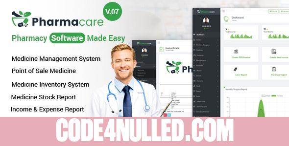 Pharmacare v9.1 - Pharmacy Software Made Easy - nulled