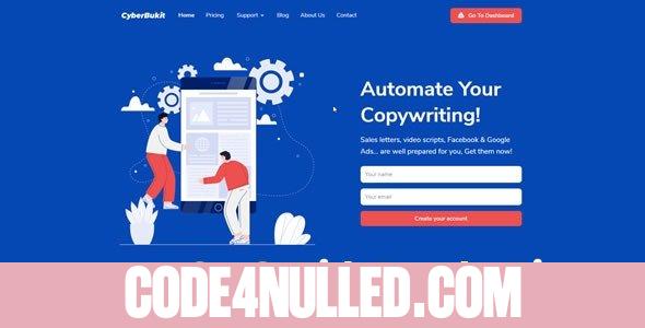 CyberBukit Automatic Writing v1.2.2 - SaaS Ready - nulled