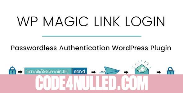 WP Magic Link Login v1.5.6 - Passwordless Authentication