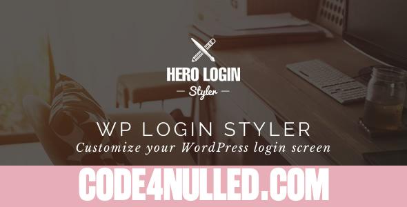Hero Login Styler v1.1.5 - WP Login Screen Customizer