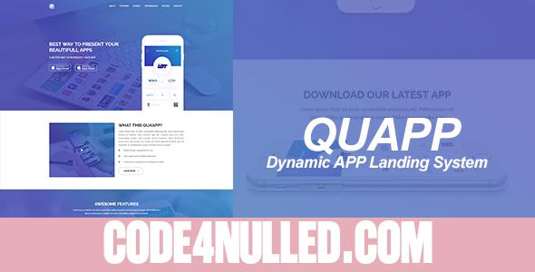 QUAPP - Dynamic App Landing Page Management System