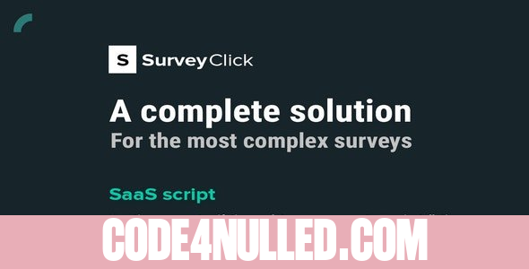 SurveyClick v1.0.1 - SaaS Survey Builder
