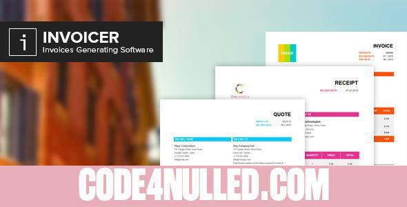 Invoicer v1.3 - Invoices Generator App