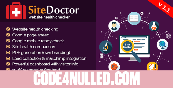 SiteDoctor v1.1 - website health checker