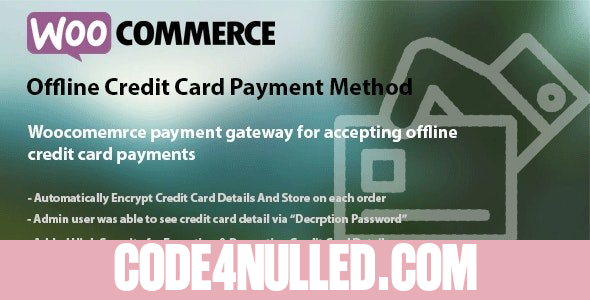 WooCommerce Offline Credit Card Payment Method v1.7