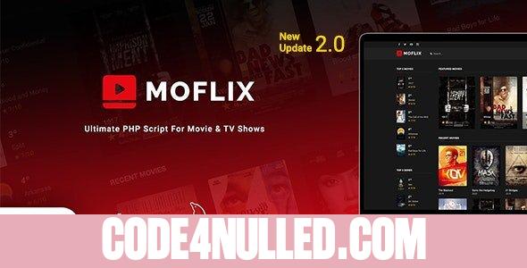 MoFlix v2.0 - Ultimate PHP Script For Movie & TV Shows