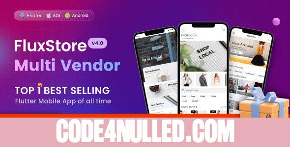 Fluxstore Multi Vendor v4.3 - Flutter E-commerce Full App