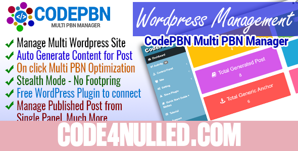 CodePBN - Multi PBN Manager