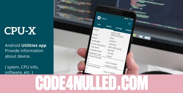 CPU-X - premium utilities app template