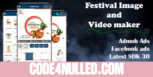 BrandSpot365 and Festival Banner Post clone (Android 11 and SDK 30)