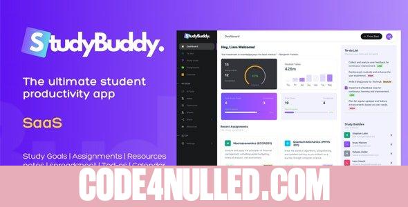 StudyBuddy SaaS v1.3.3 - Collaborative Student Productivity Tool