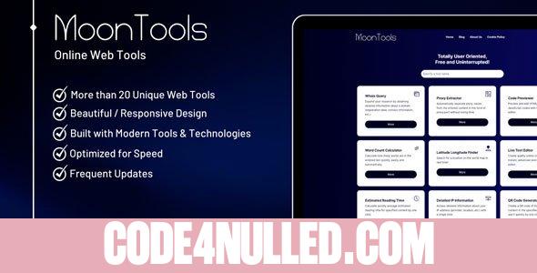 MoonTools v1.0 - Online Web Tools
