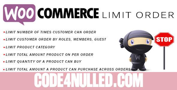 Woocommerce Limit Order v2.6