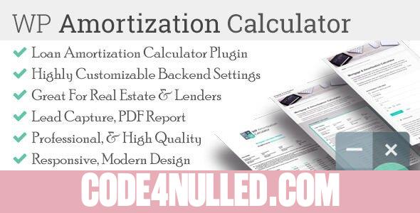 WP Amortization Calculator v1.5.5