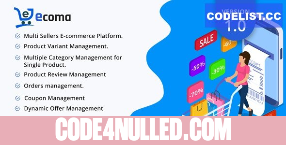 Ecoma v1.0 - Multivendor Ecommerce Shopping Platform