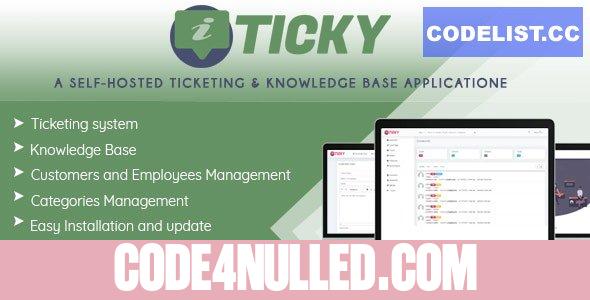Ticky Helpdesk v1.7.0 - Support Ticketing System & Knowledge base