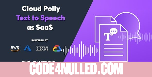 Cloud Polly v1.5 - Ultimate Text to Speech as SaaS