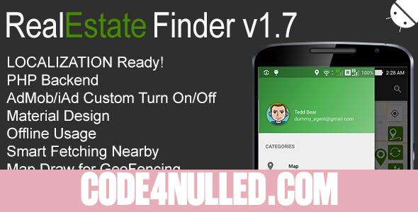 RealEstate Finder Full Android Application v1.7