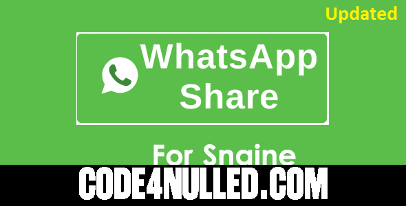 WhatsApp Share Addon For Sngine