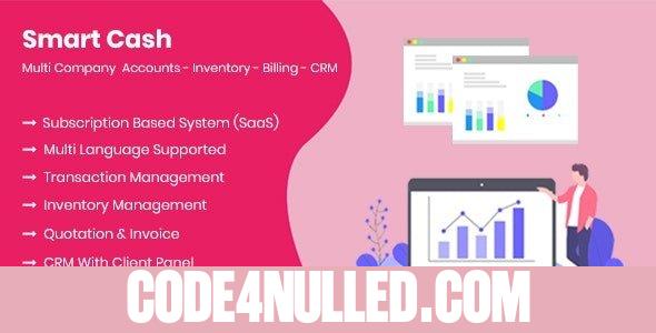 Smart Cash v3.1 - Multi Company Accounts Billing & Inventory (SaaS)