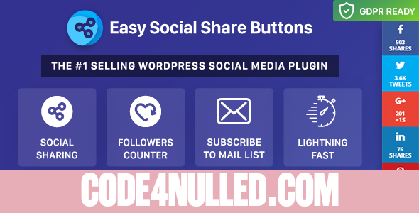 Easy Social Share Buttons for WordPress v5.6