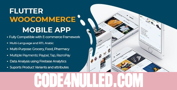 Flutter WooCommerce Android & Ios WooCommerce App v9.3.3