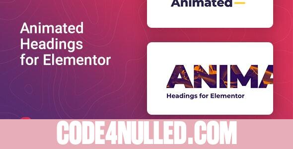 Motionger v2.0.1 - Animated Heading for Elementor