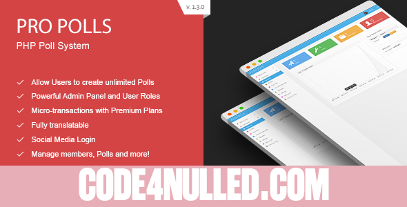 Pro Polls - PHP Poll Vote Script