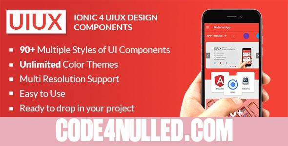 UIUX - IONIC 4 UI Design Components | Multipurpose Starter App