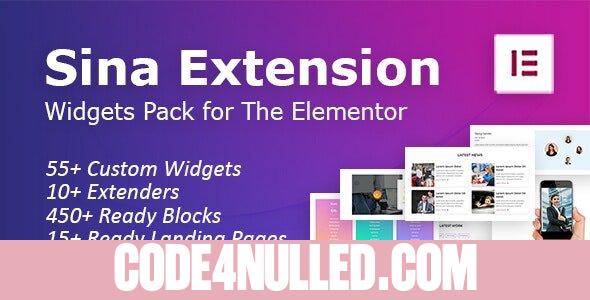 SEFE v1.6.4 - Sina Extension for Elementor