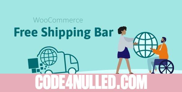 WooCommerce Free Shipping Bar v1.2.6 - Increase Average Order Value