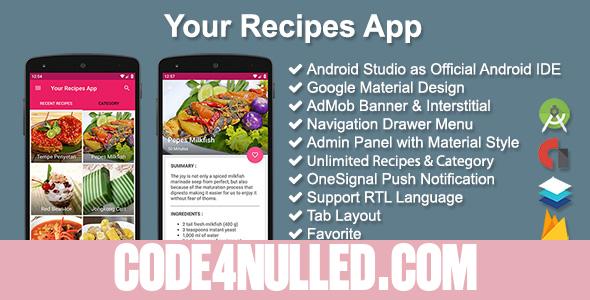 Your Recipes App v2.5.0