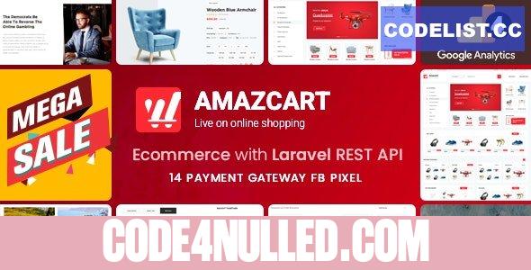 AmazCart v2.0 - Laravel Ecommerce System CMS - nulled