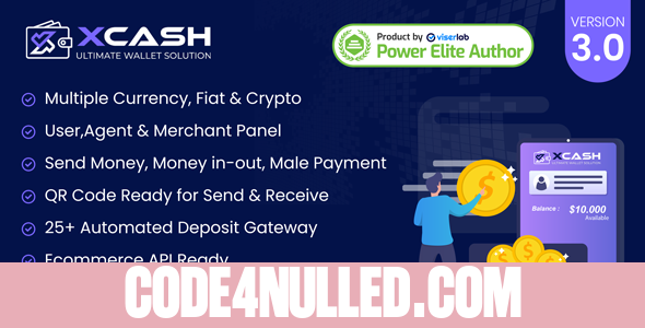Xcash v3.0 - Ultimate Wallet Solution - nulled