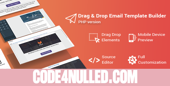 Bal v2.0.4 – Drag & Drop Email Template Builder for PHP