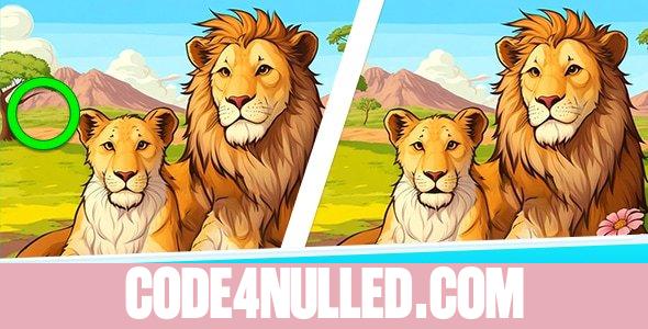 Spot The Difference - The Garden [Phaser 3, HTML5]