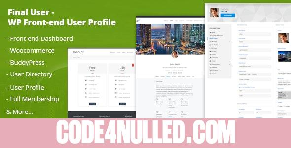 Final User v1.1.6 - WP Front-end User Profiles