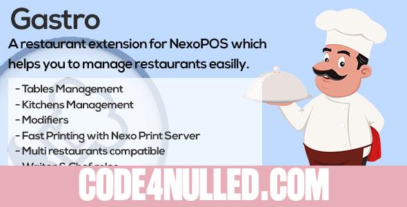 Gastro v2.3.21 - Restaurant Extension for NexoPOS