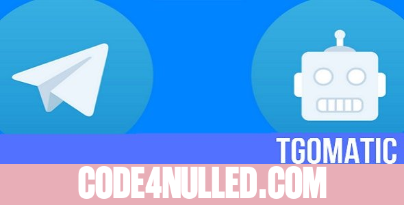 TGomatic v1.0.7.2 - Telegram Bot