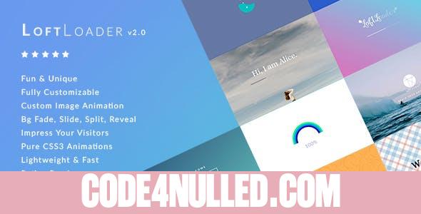 LoftLoader Pro v2.5 - Preloader Plugin for WordPress