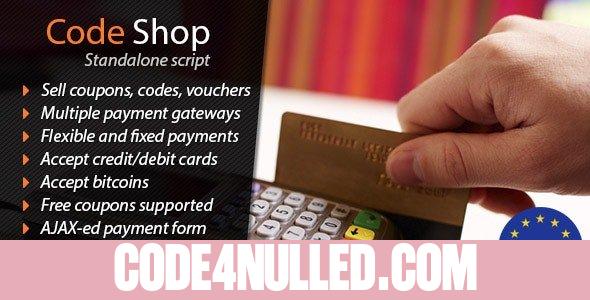 Code Shop v2.40 - Standalone Script