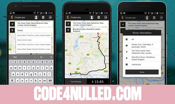 Taxi Booking Complete Solution. Web and Android App - UPDATED